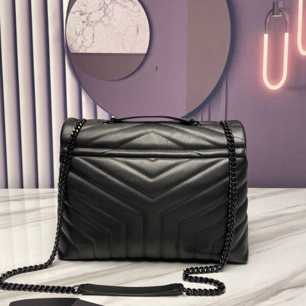 YSL Saint Laurent LouLou full Black