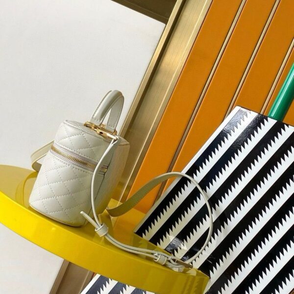 YSL Saint Laurent Gaby Vanity White