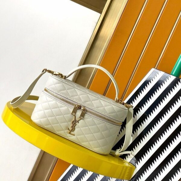YSL Saint Laurent Gaby Vanity White