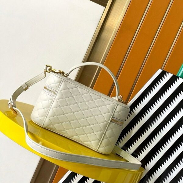 YSL Saint Laurent Gaby Vanity White