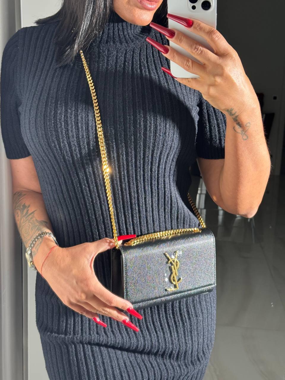 YSL Saint Laurent Kate Chain shoulder bag Brown