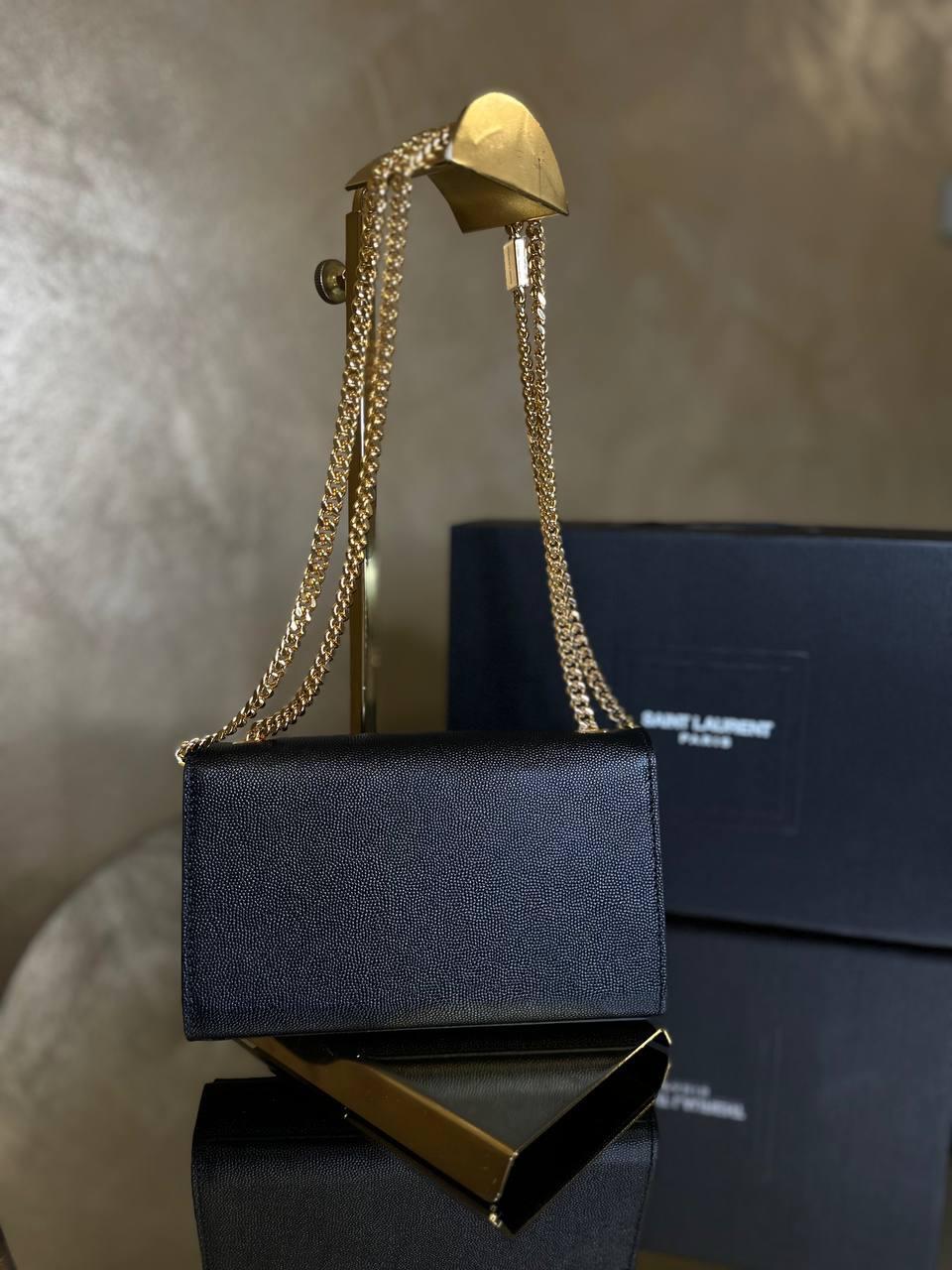 YSL Saint Laurent Kate Chain shoulder bag Brown