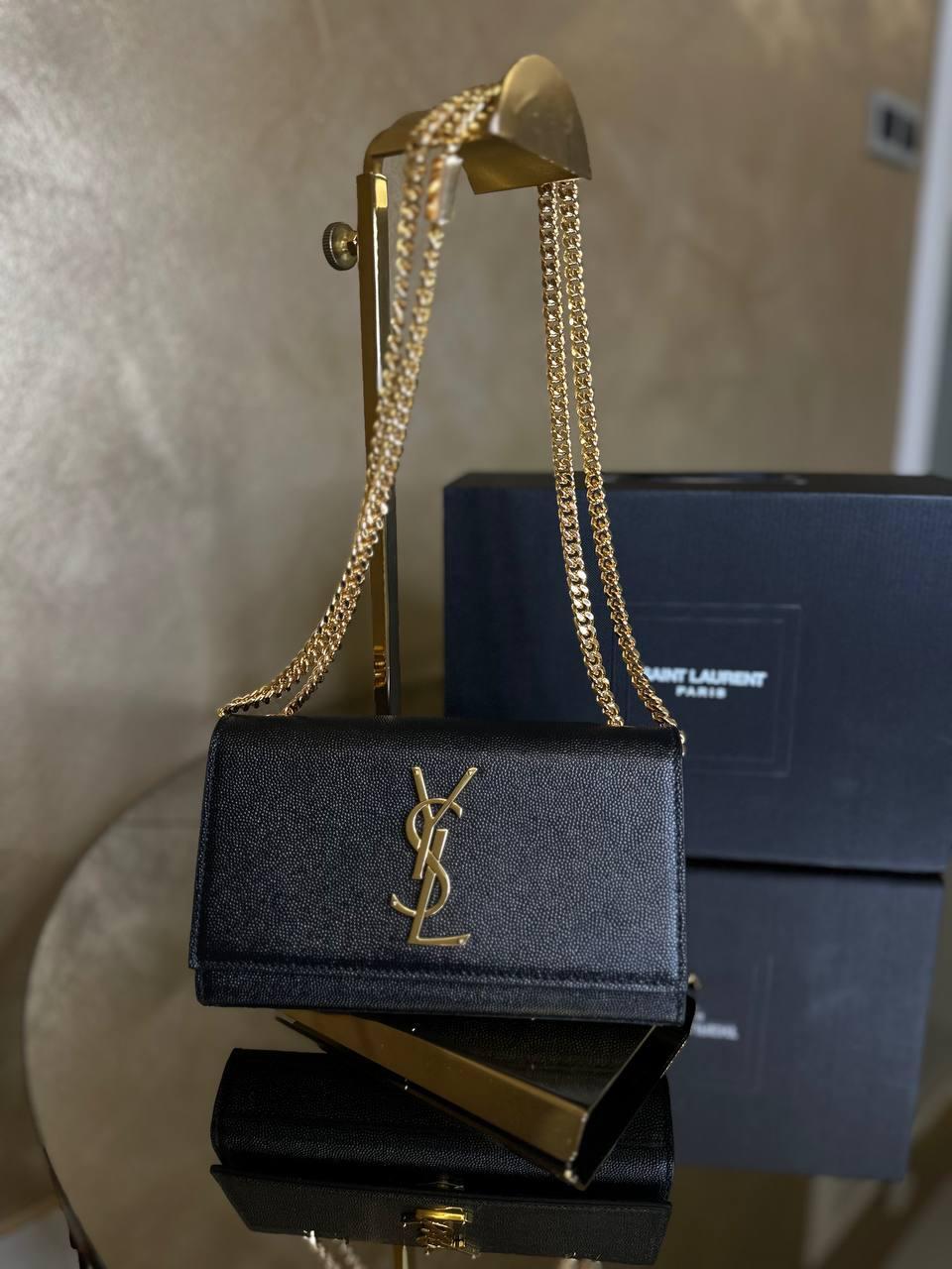 YSL Saint Laurent Kate Chain shoulder bag Brown