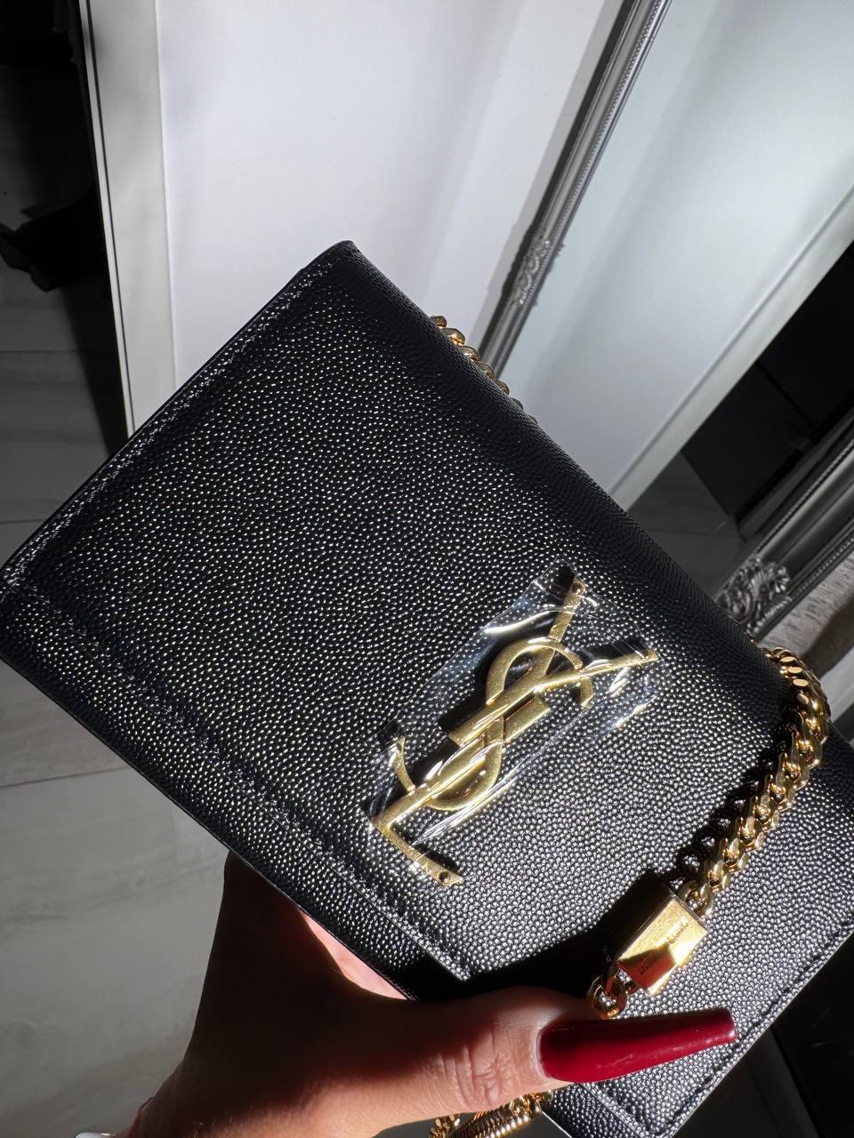 YSL Saint Laurent Kate Chain shoulder bag Brown