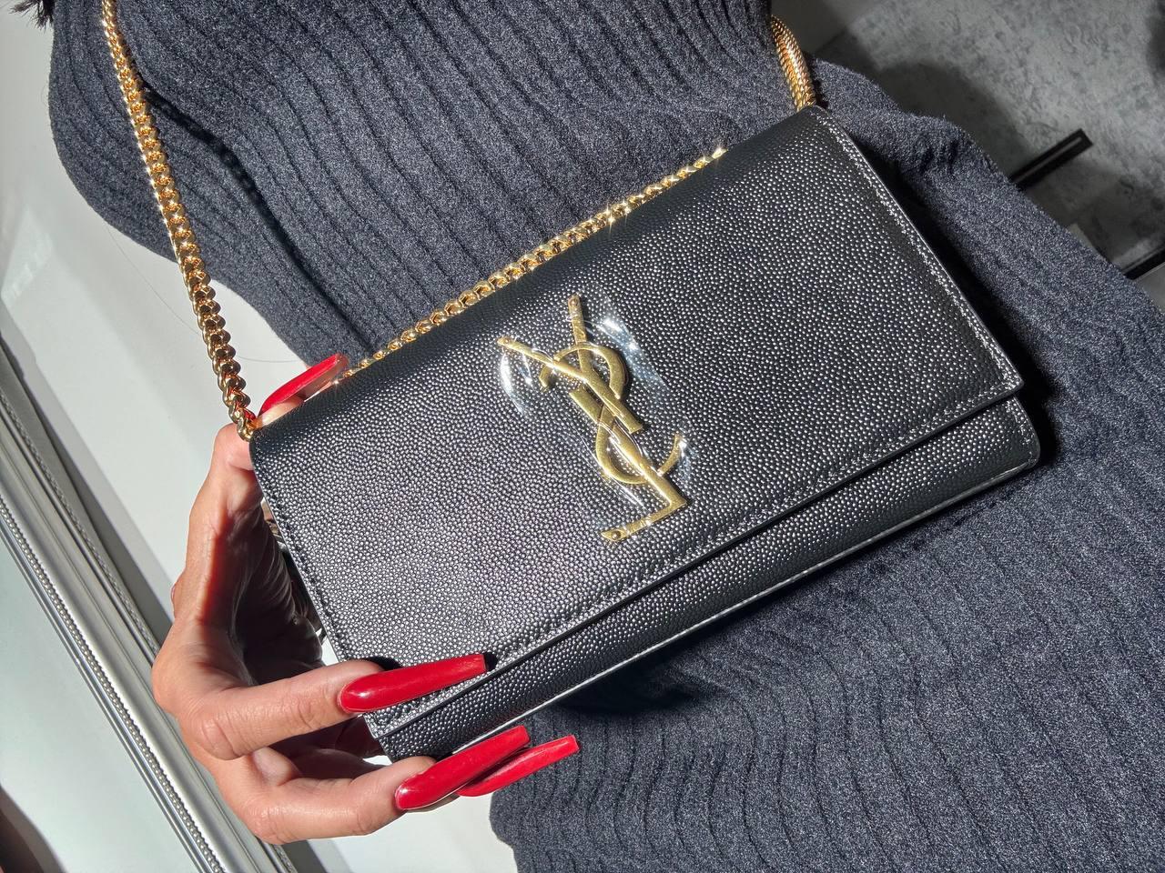 YSL Saint Laurent Kate Chain shoulder bag Brown