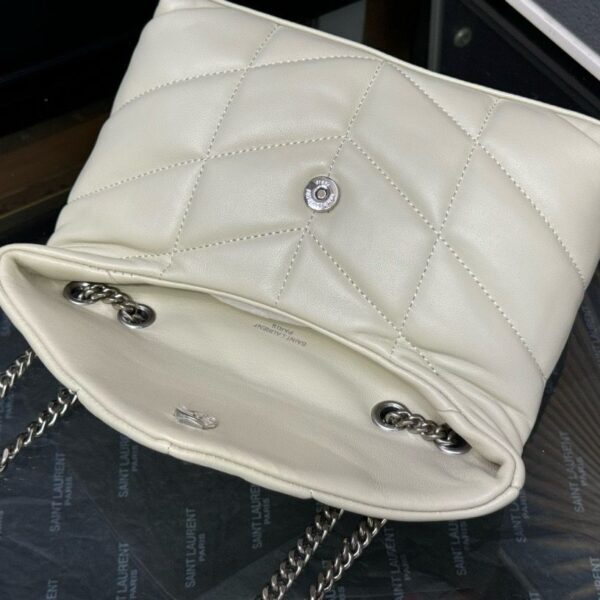 YSL Saint Laurent LouLou White