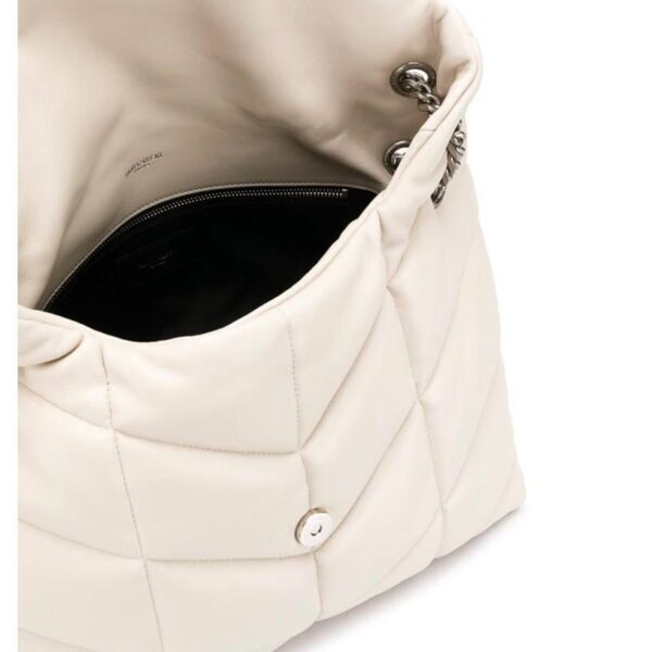 YSL Saint Laurent LouLou White