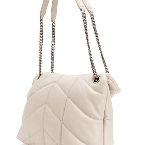 YSL Saint Laurent LouLou White