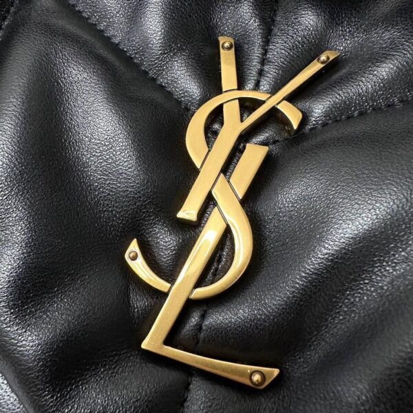 YSL Saint Laurent LouLou Puffer Black small