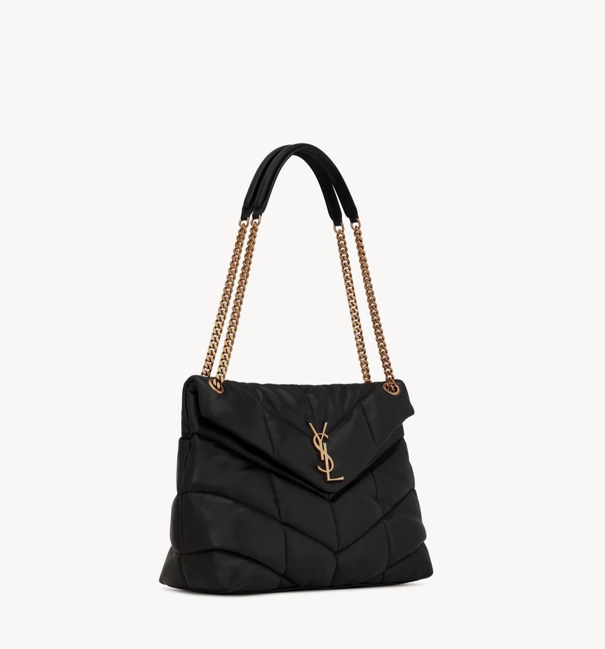 YSL Saint Laurent Puffer Black Nappa - Slika 5