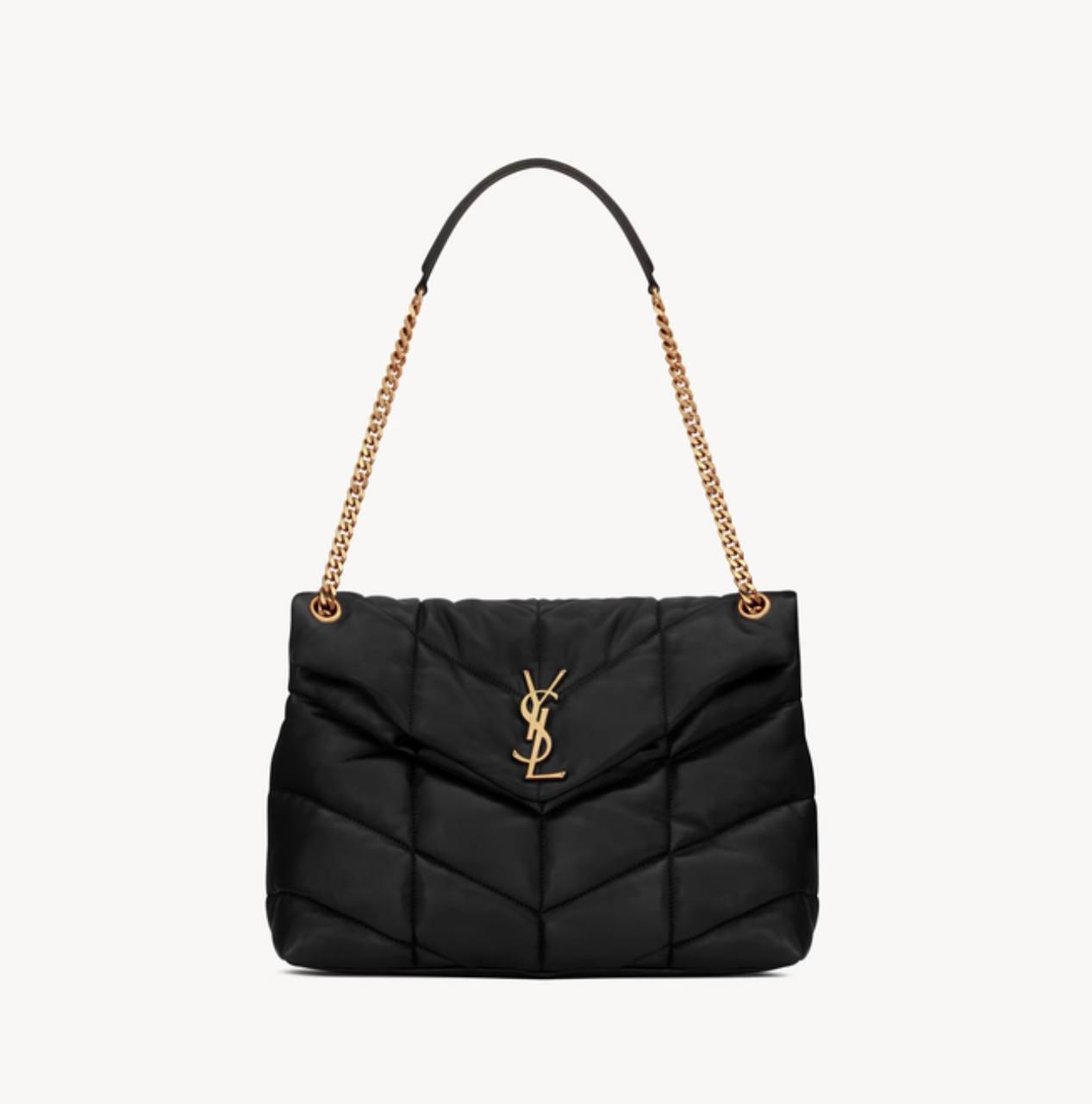 YSL Saint Laurent Puffer Black Nappa - Slika 6