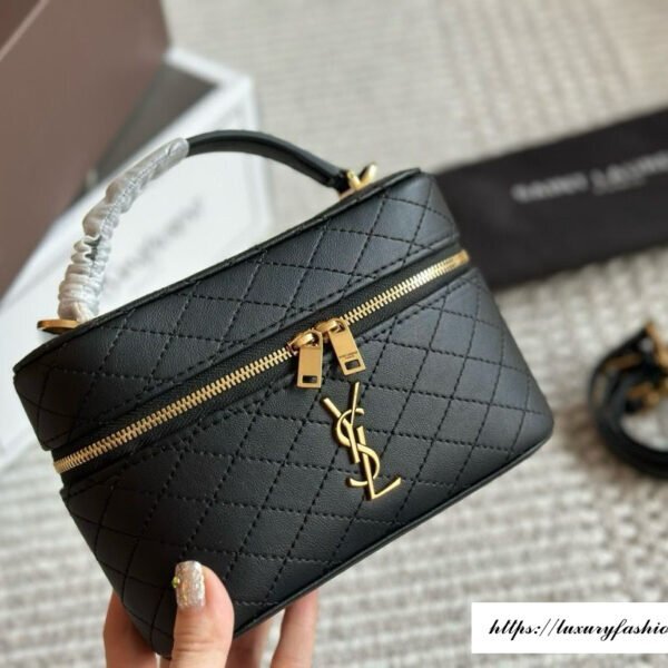 YSL Saint Laurent Gaby Vanity Black