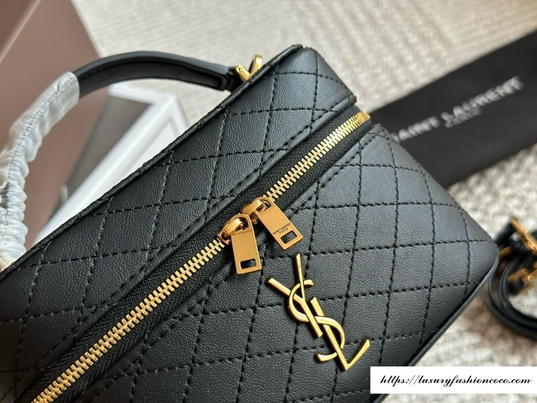 YSL Saint Laurent Gaby Vanity Black - Slika 3