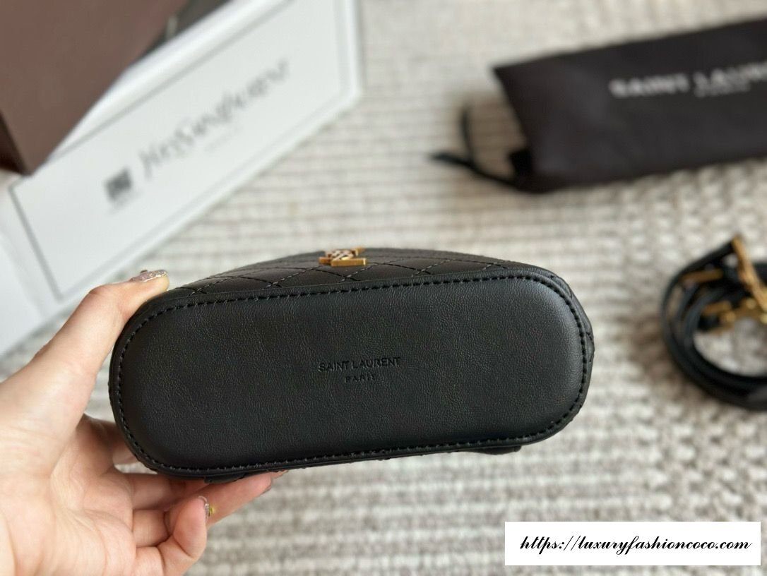 YSL Saint Laurent Gaby Vanity Black - Slika 4