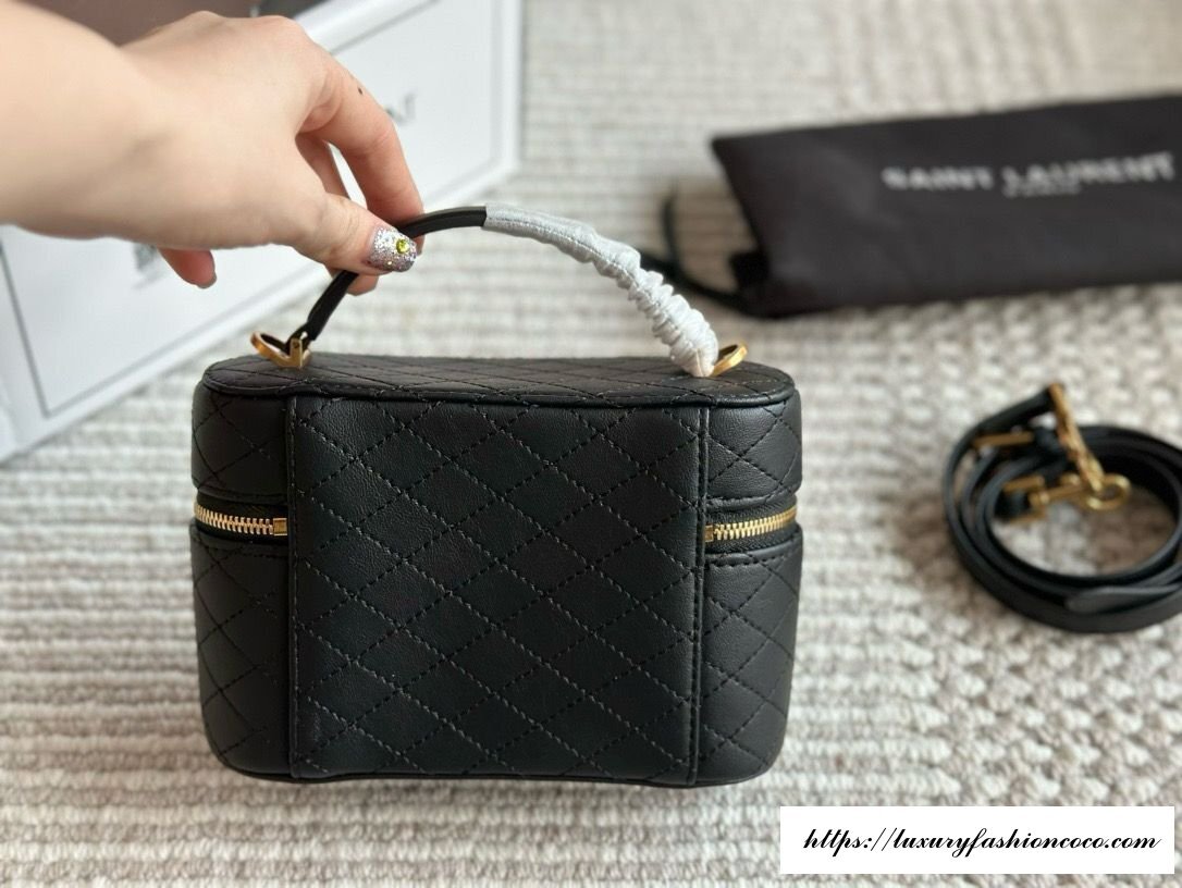 YSL Saint Laurent Gaby Vanity Black - Slika 5
