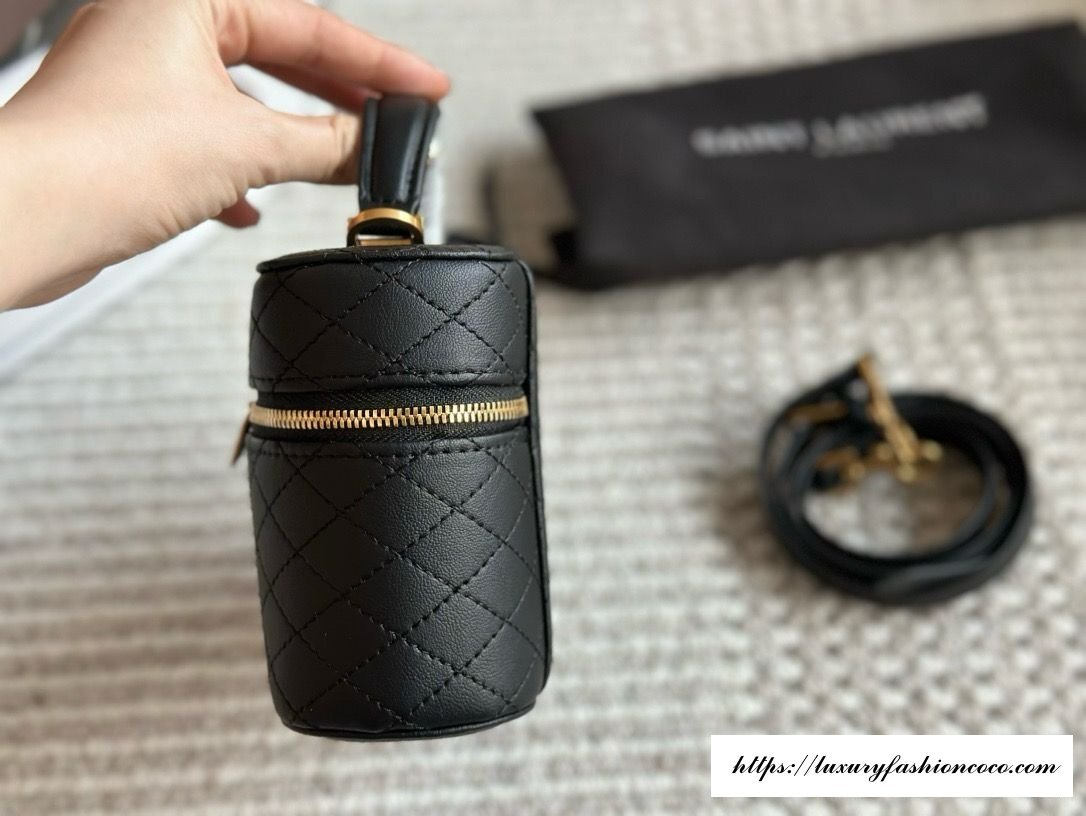 YSL Saint Laurent Gaby Vanity Black - Slika 7