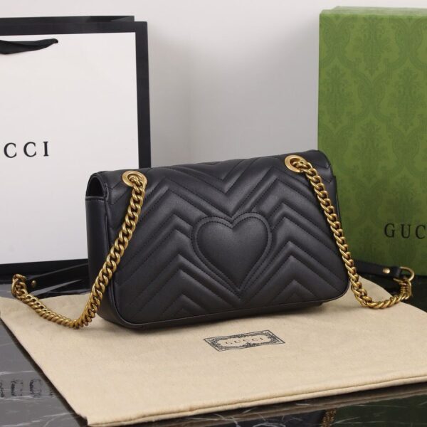 Gucci Marmont shoulder bag CRNA, SMALL