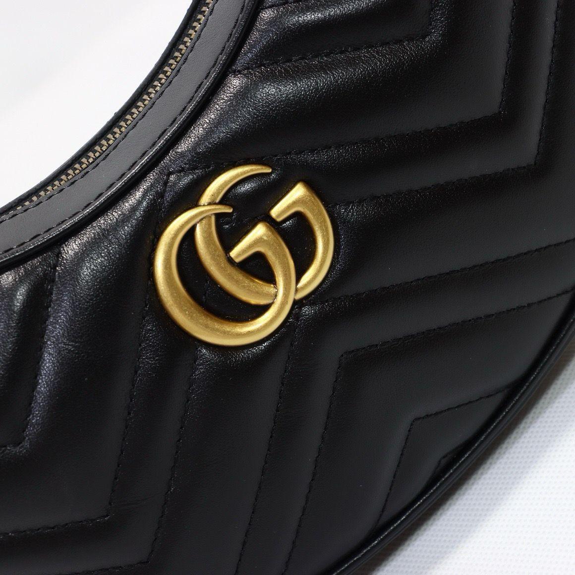 Gucci Marmont shoulder bag CRNA, MINI - Slika 6