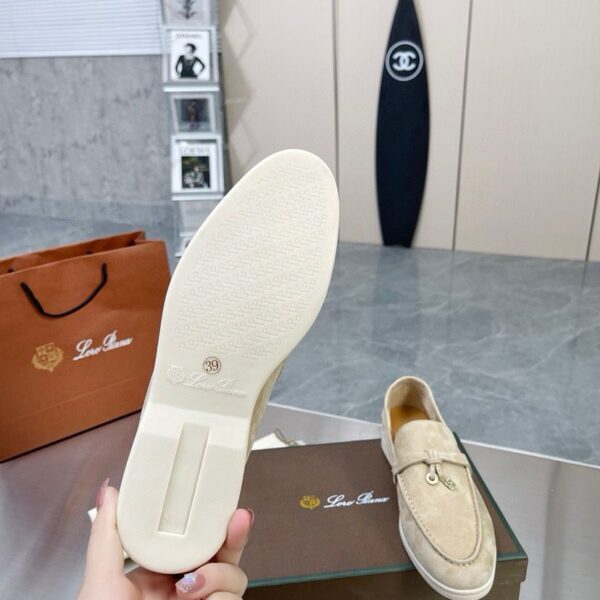 Loro Piana Summer Charms Walk Loafer Himalaya