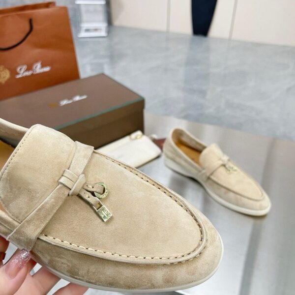 Loro Piana Summer Charms Walk Loafer Himalaya