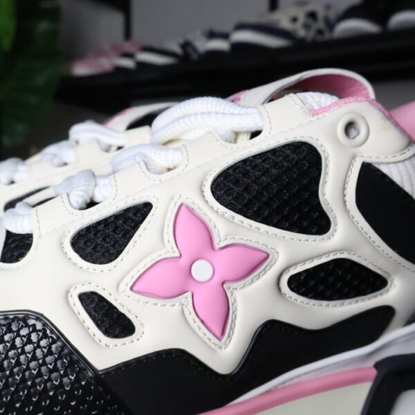 Louis Vuitton Skate Black Cream Pink