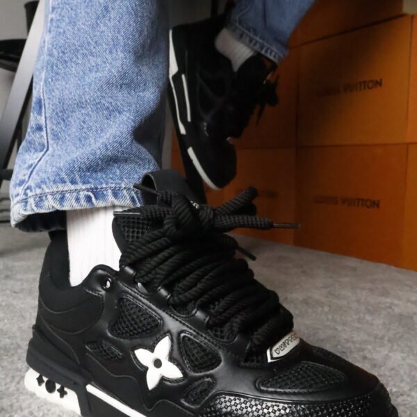 Louis Vuitton Skate "Black" Black/White