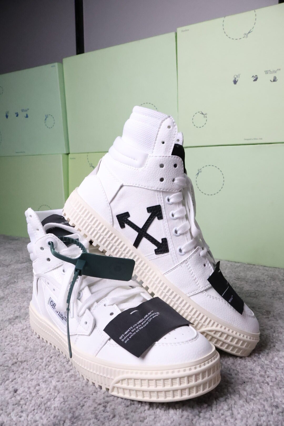 Off-White High "White Black" - Slika 4