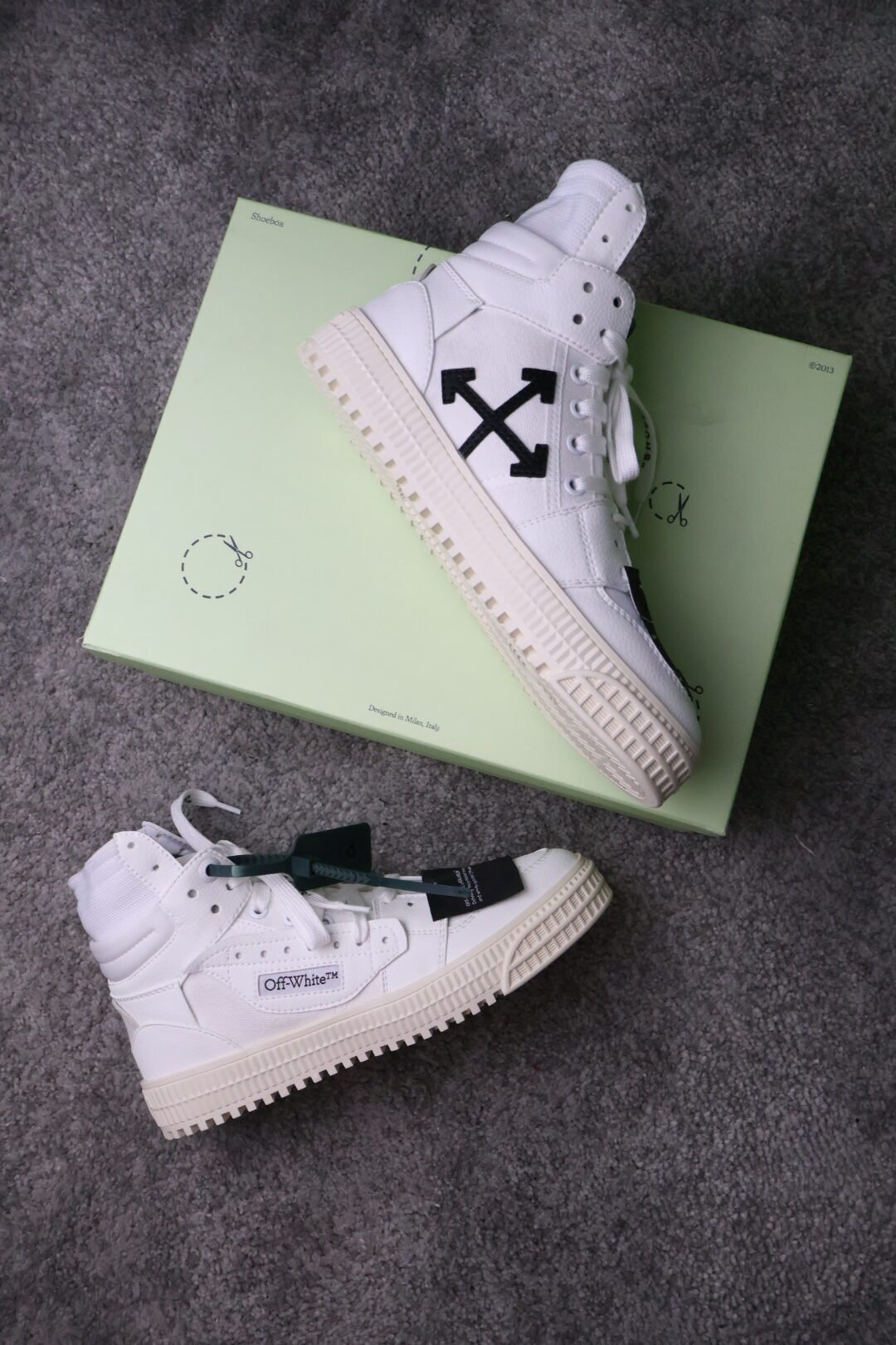 Off-White High "White Black" - Slika 3