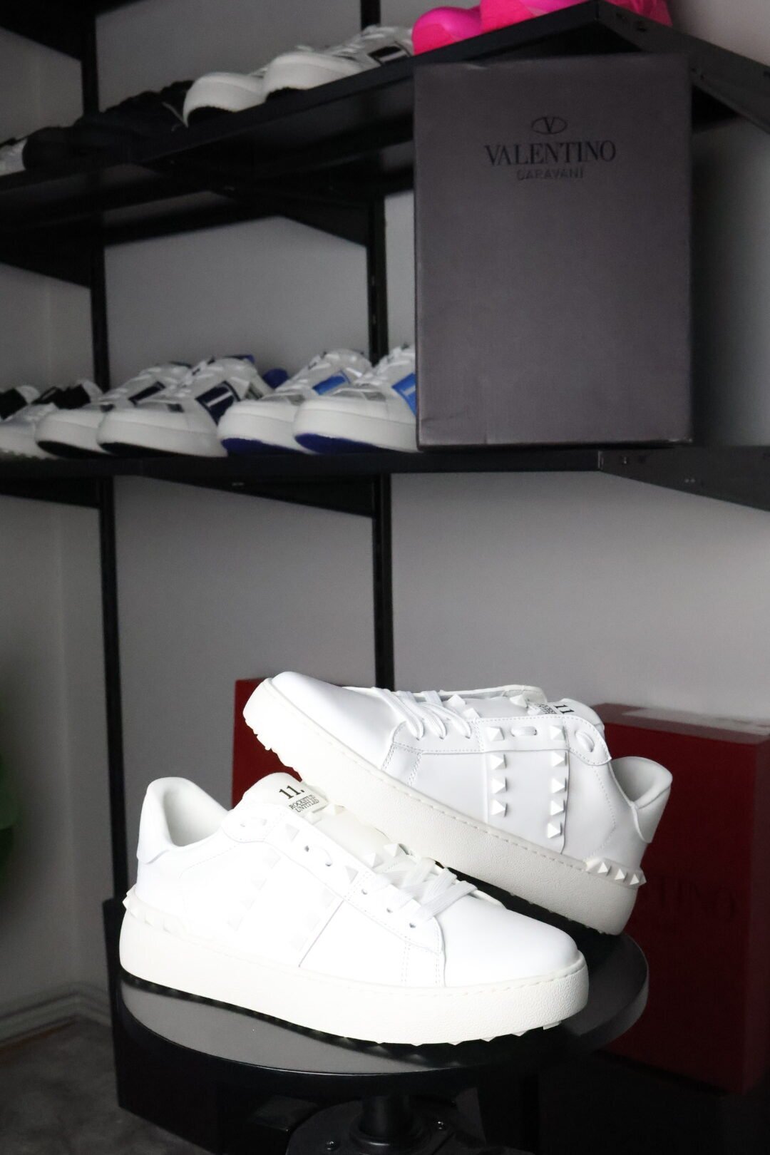 Valentino Garavani Rockstud Untitled bijele - Slika 3