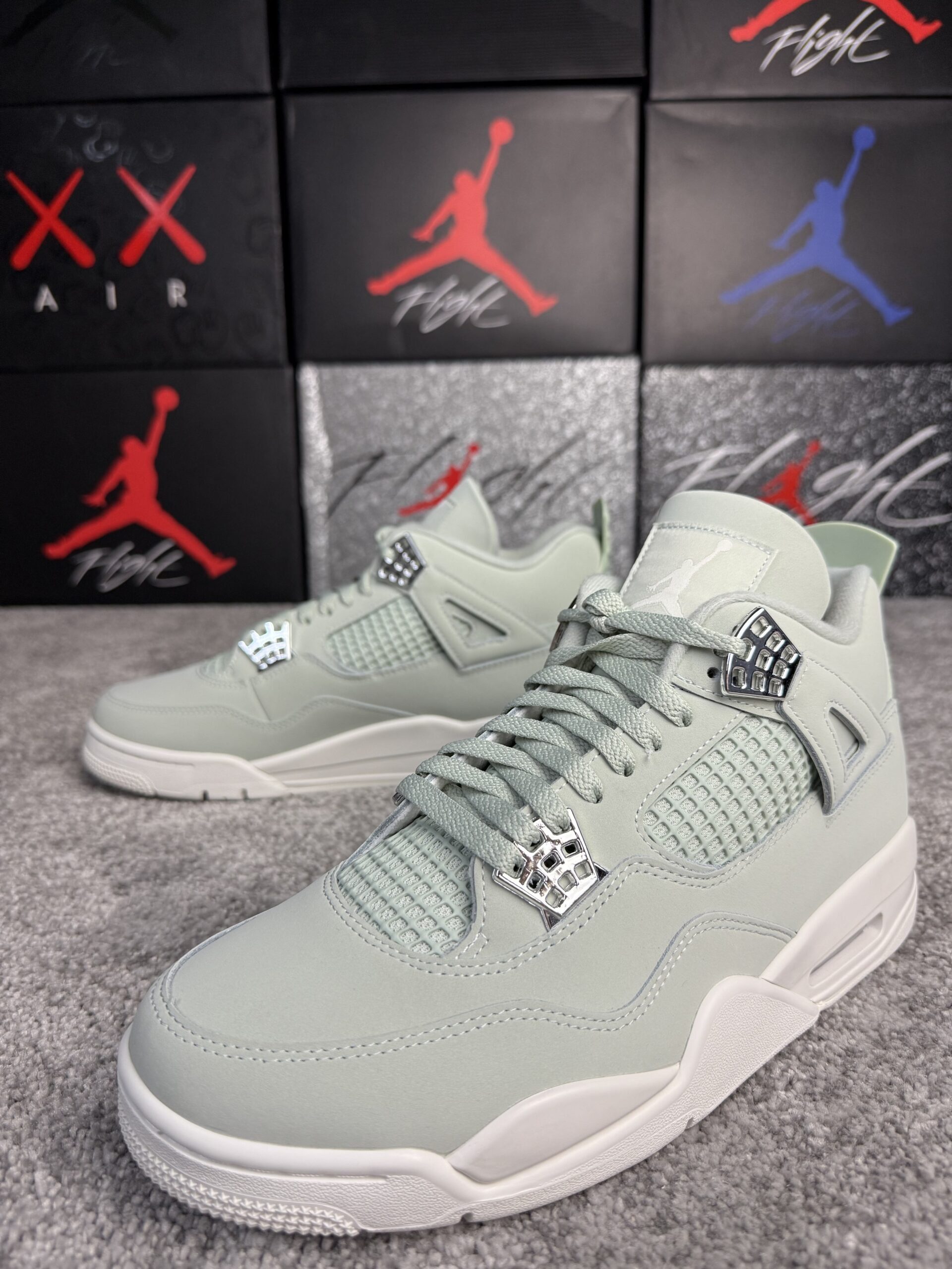 Air Jordan 4 Retro Green - Slika 2