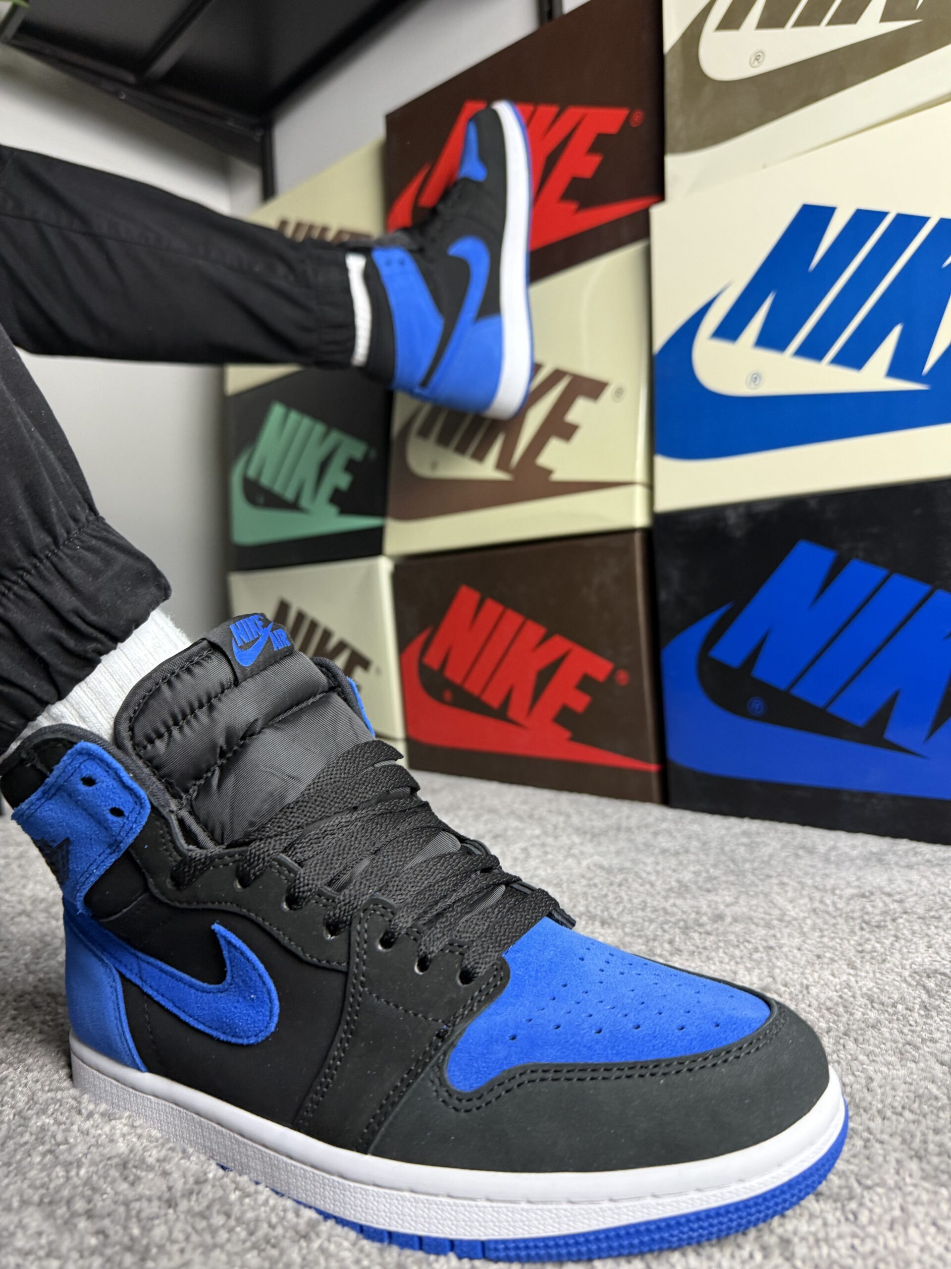 Air Jordan 1 Retro Royal Black/Blue - Slika 4