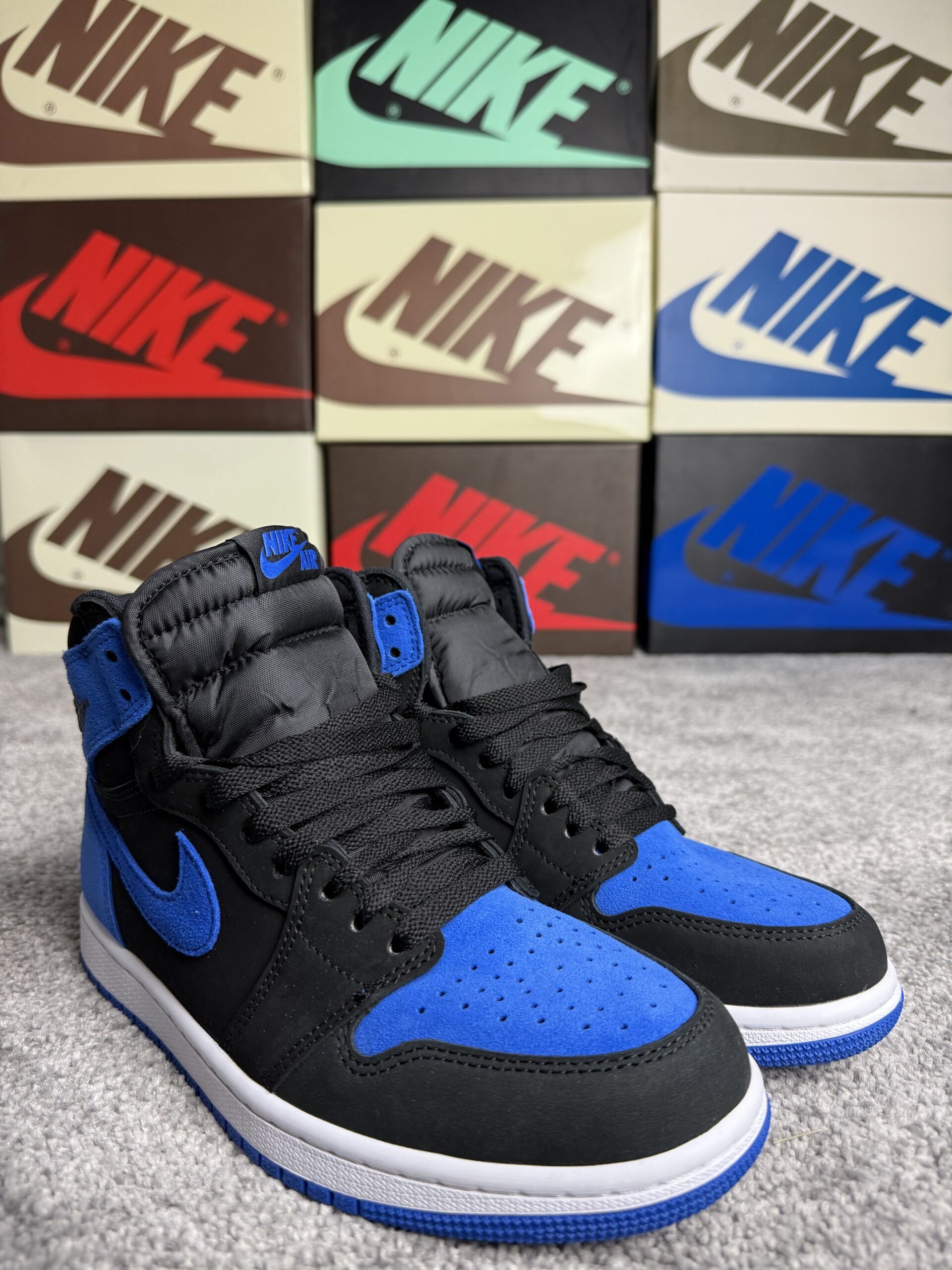 Air Jordan 1 Retro Royal Black/Blue - Slika 2