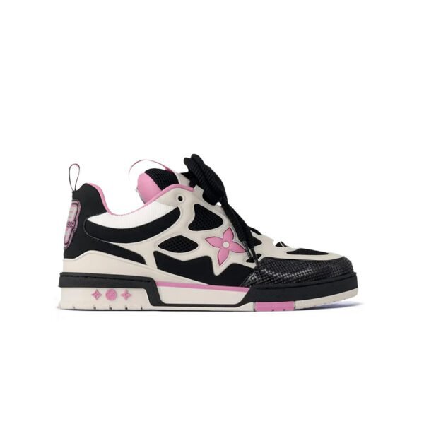 Louis Vuitton Skate Black Cream Pink