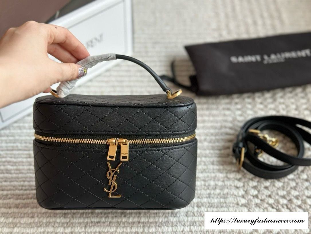YSL Saint Laurent Gaby Vanity Black - Slika 8