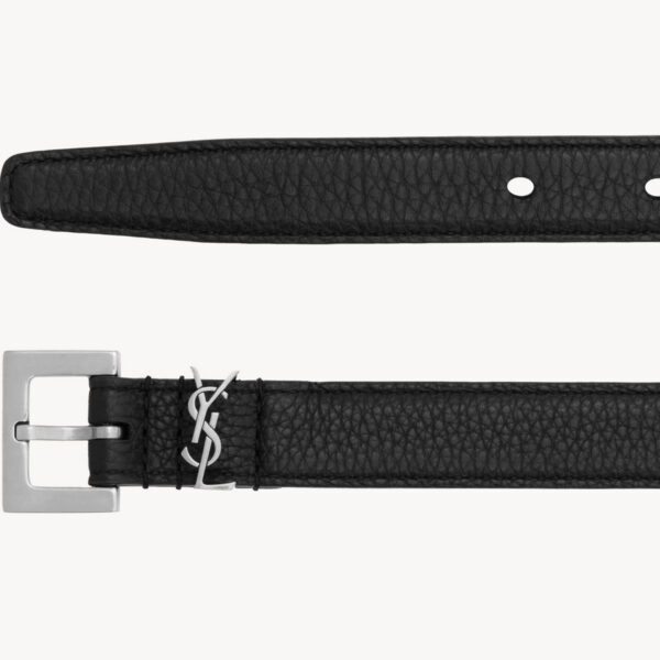 YSL remen Cassandre Silver 3cm