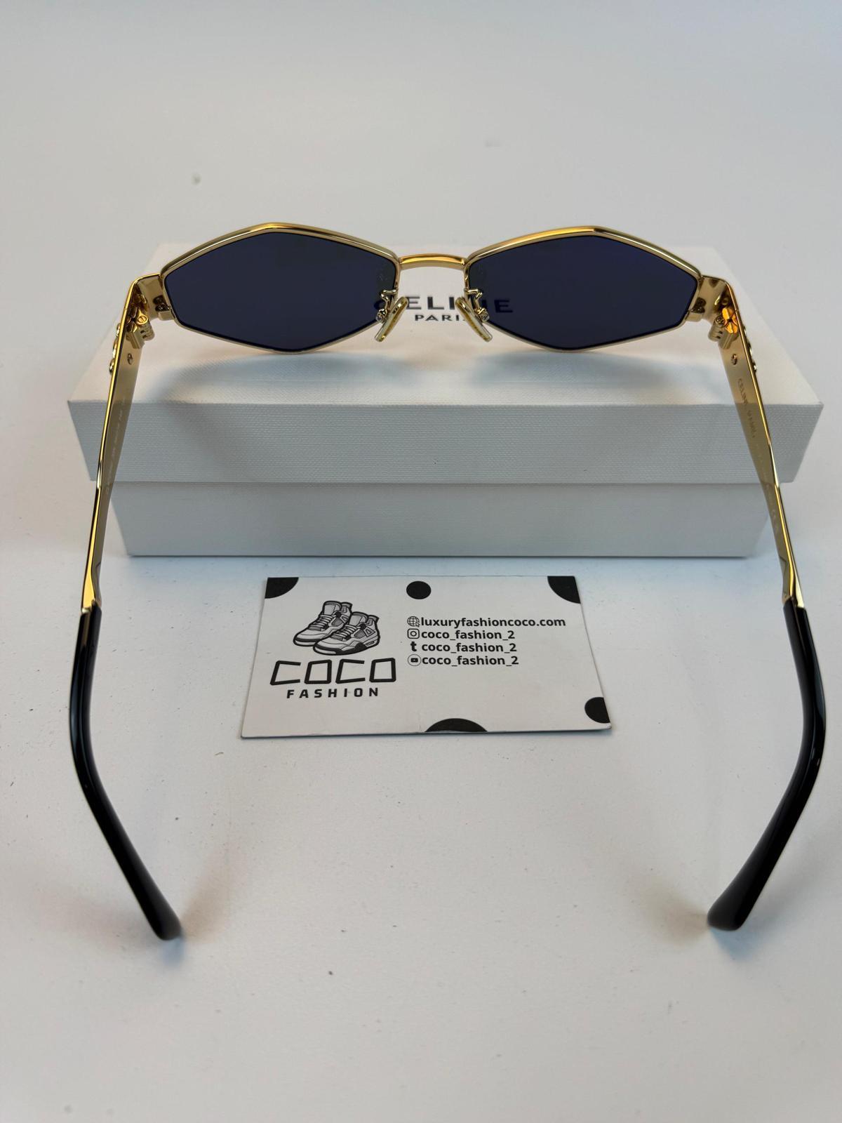 Naočale Celine "Gold - Green" - Slika 4