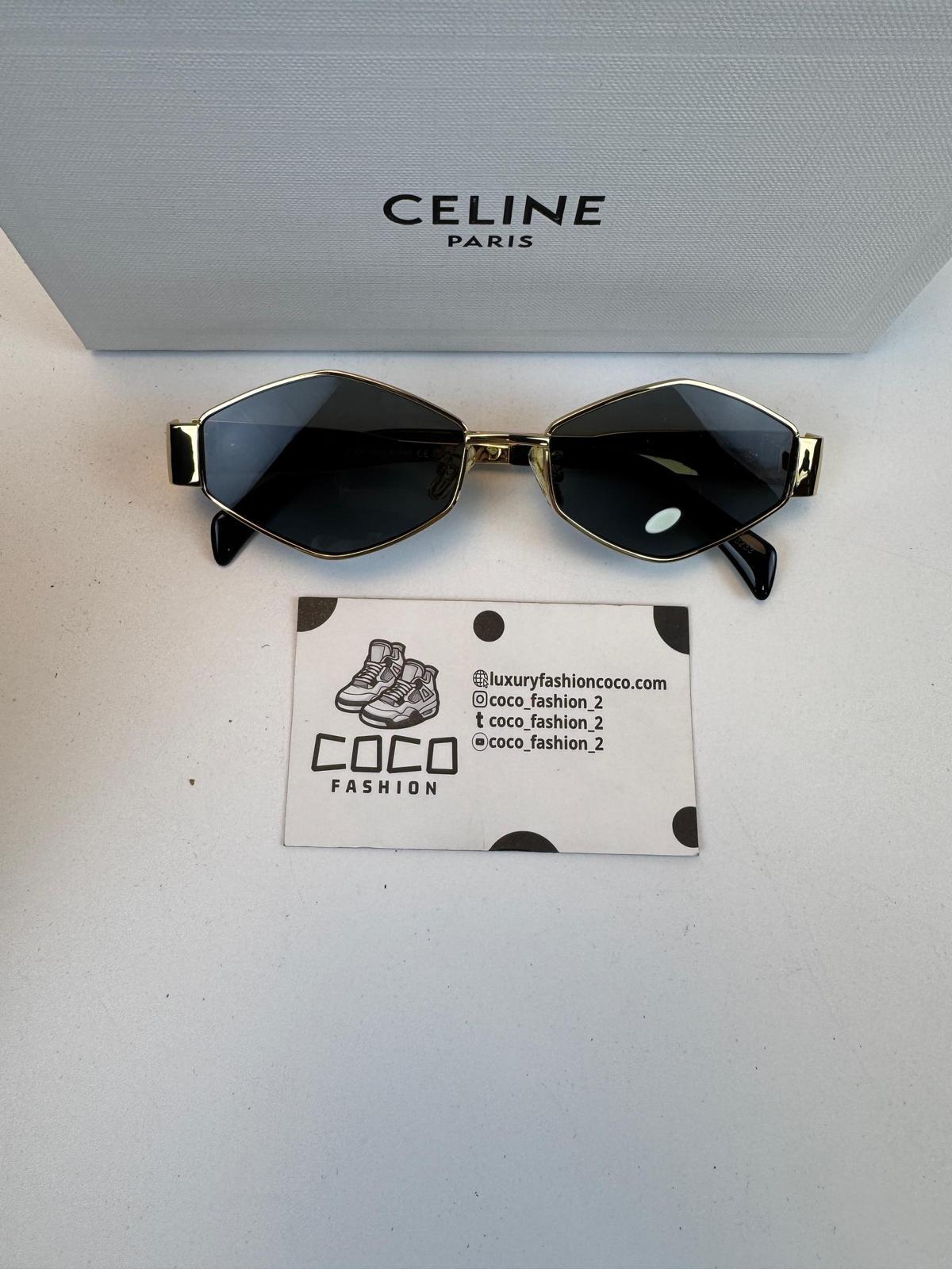 Naočale Celine "Gold - Green" - Slika 6