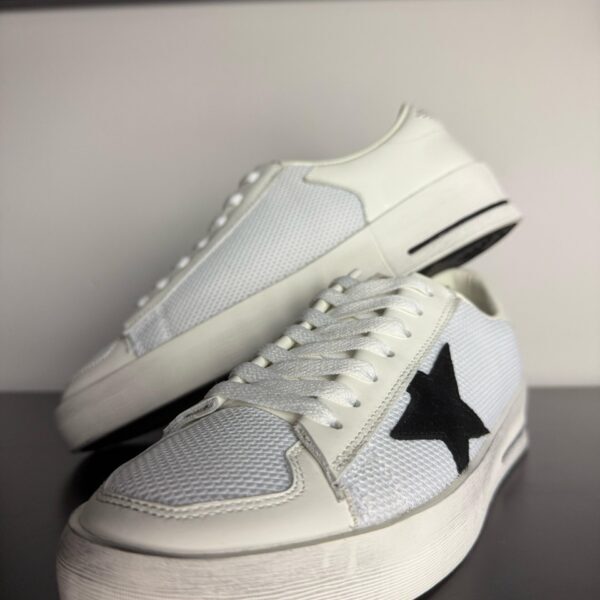 Golden Goose Stardan White (Black star)