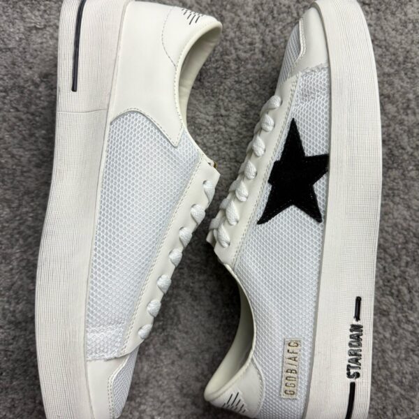 Golden Goose Stardan White (Black star)