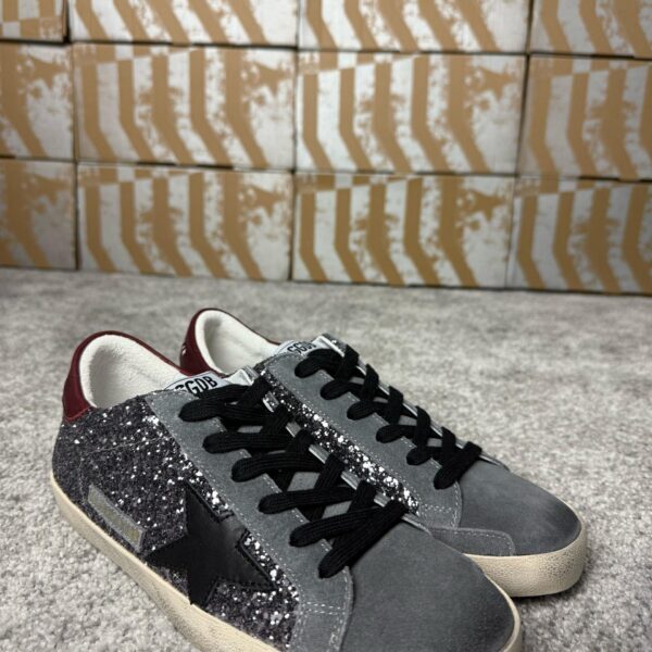 Golden Goose Ball Star Grey & Silver