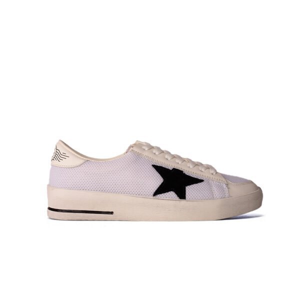 Golden Goose Stardan White (Black star)
