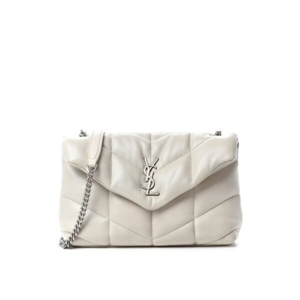 YSL Saint Laurent LouLou White