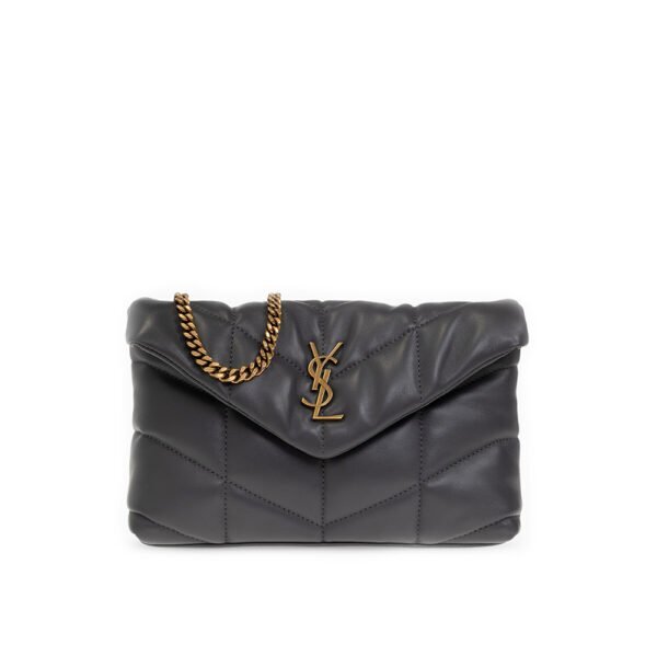 YSL Saint Laurent Puffer Black Nappa