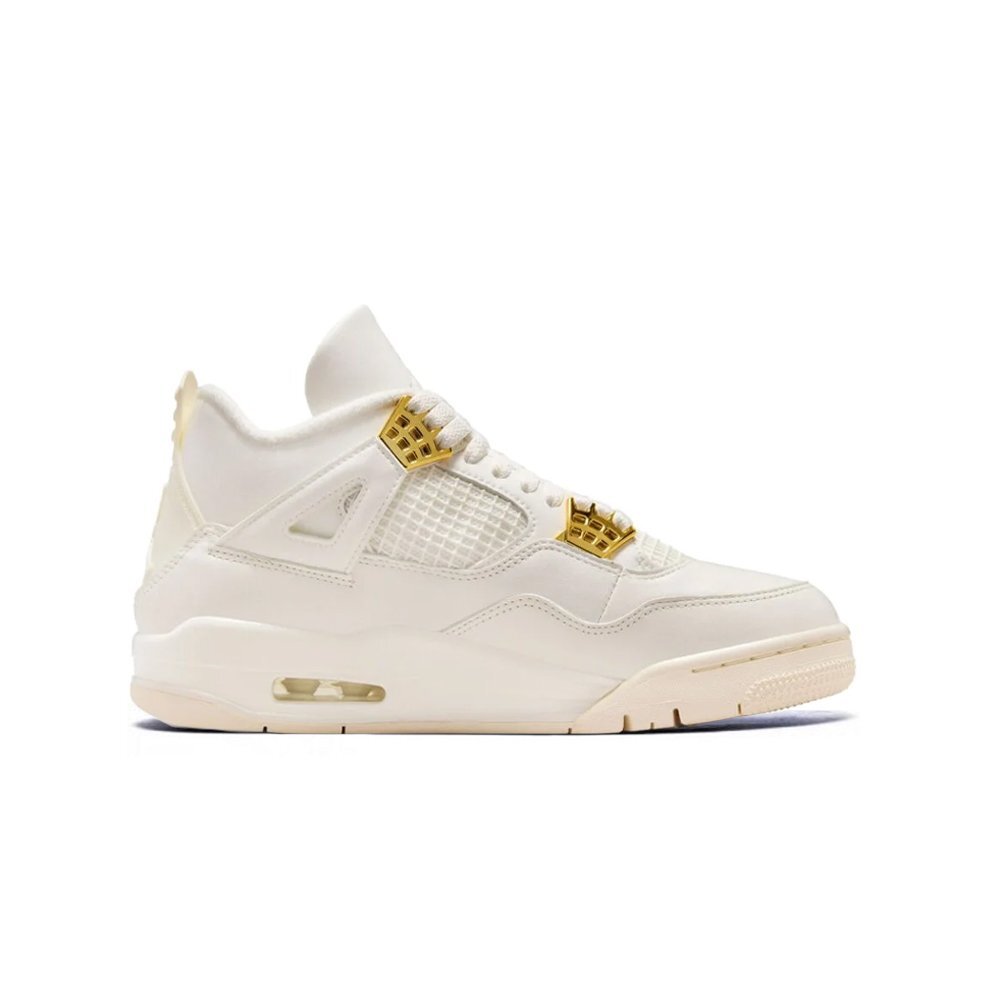 Air Jordan 4 Retro White/Gold