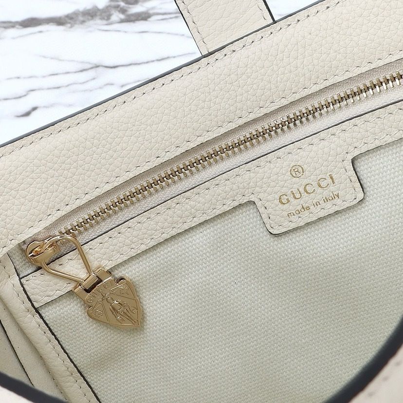 Torba Gucci Jackie 1961 bijela - Slika 10