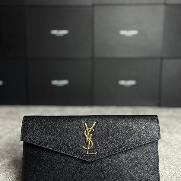 YSL Saint Laurent Uptown crna/zlatna