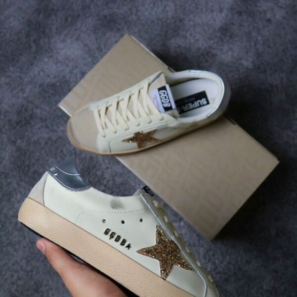 Golden Goose Superstar White Ice Gold