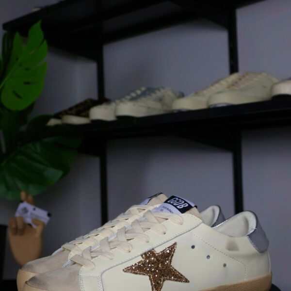 Golden Goose Superstar White Ice Gold