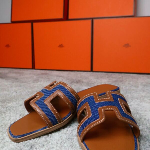 Hermes Oran Brown Blue