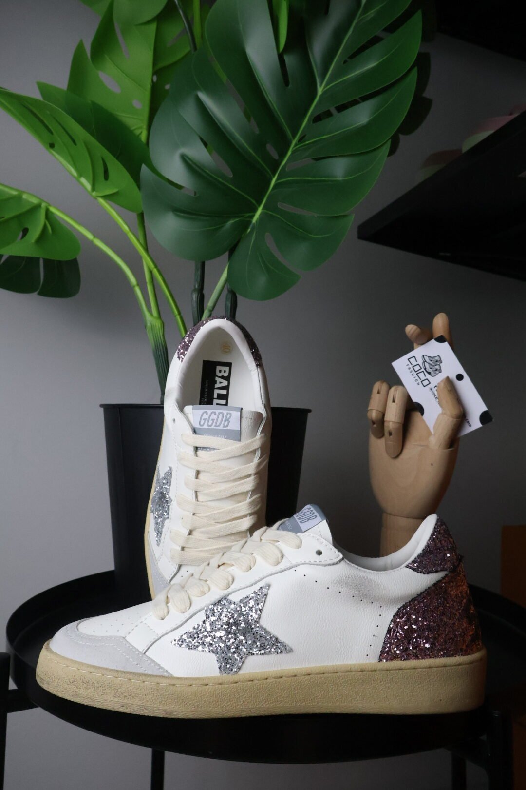 Golden Goose Ballstar glitter Silver star - Slika 2